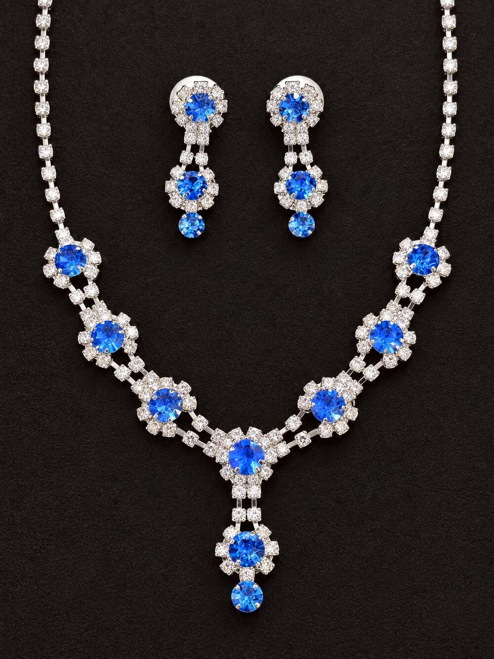 Royal Blue Jewelry Set